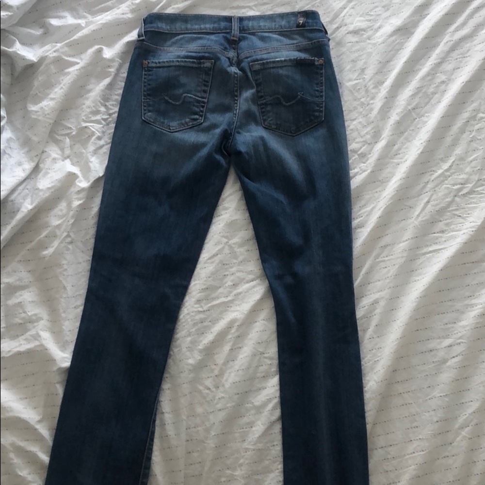 7 For All Mankind Blue Jeans - Picture 4 of 4
